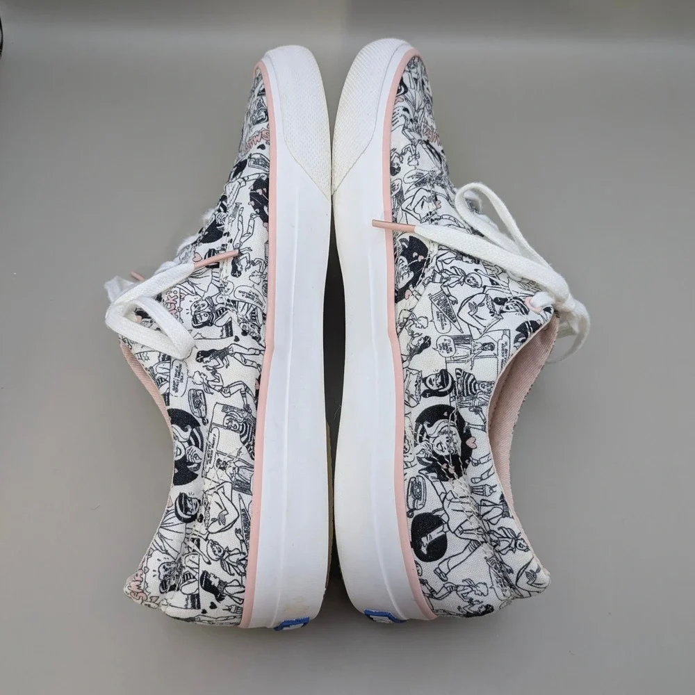 Keds x Betty and Veronica Archie Comics Canvas Sneakers WF61278 Womens Sz 9